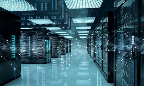 Operations platform infrastructure design illustration