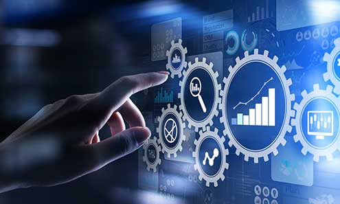 Revenue and workflow systems illustration